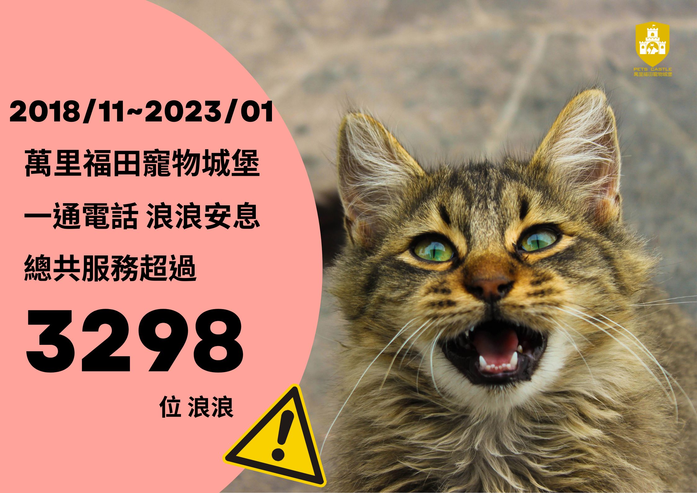 浪浪安息｜至今已服務超過3298位浪浪們